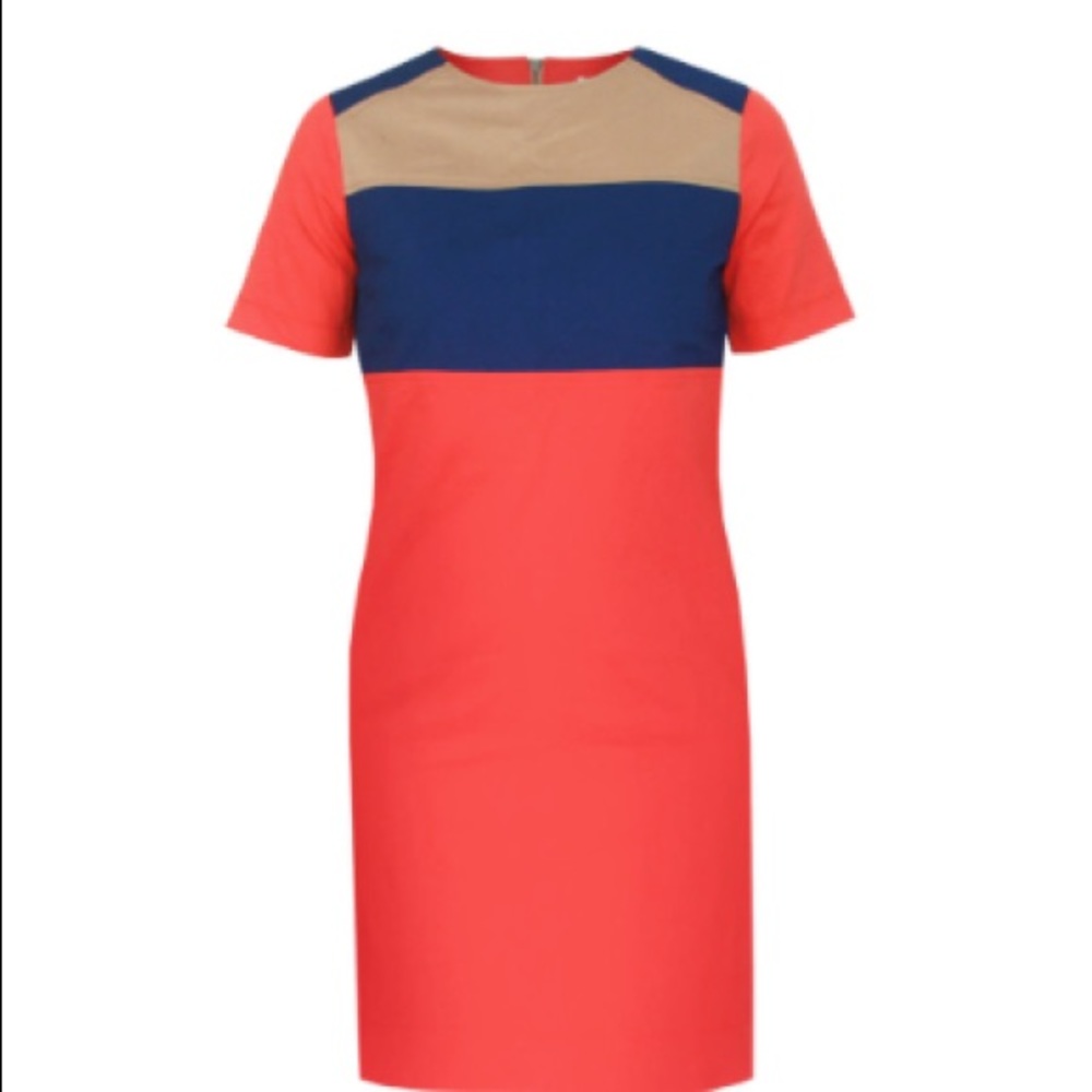 Derek Lam 10 Crosby Colorblock Shift Dress